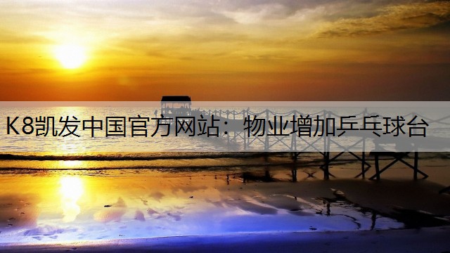 物业增加乒乓球台